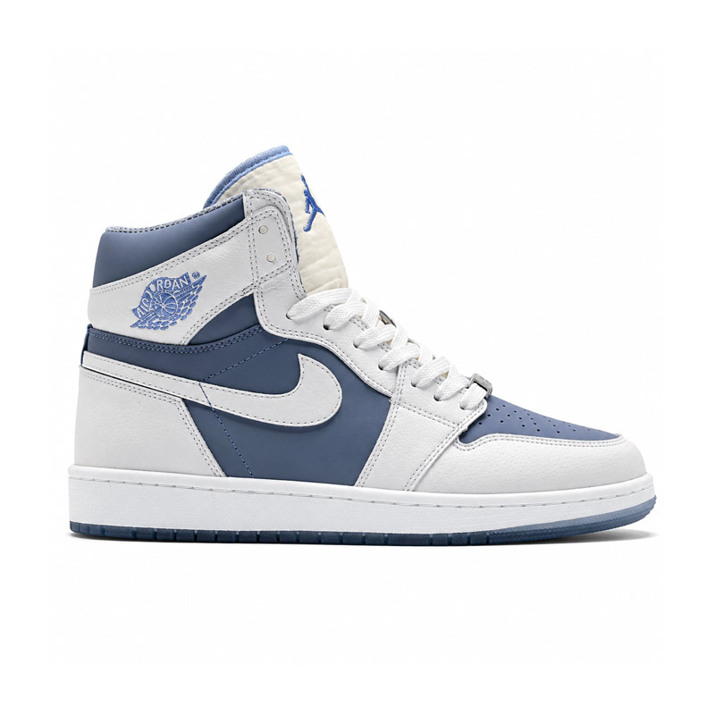 کفش و کتانی مردانه و زنانه ساقدار مدل NIKE JORDAN 1 رنگ سفید آبی کد 2196