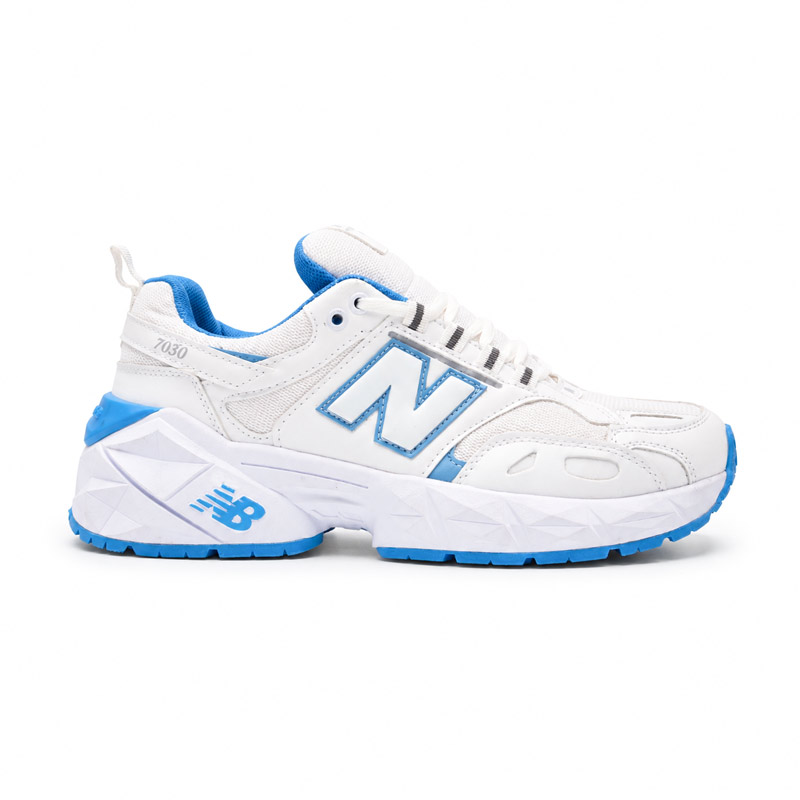 کفش و کتانی مردانه مدل نیوبالانس7030 NEW BALANCE رنگ سفید آبی کد 7997